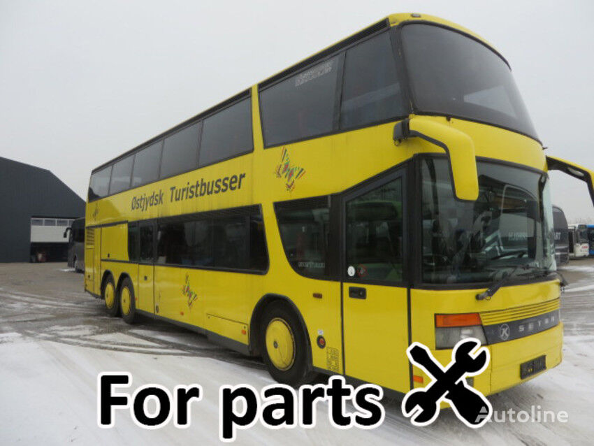 Setra 328 DT double decker bus for parts