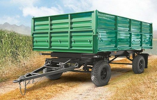 new KamAZ SZAP-8582 dump trailer
