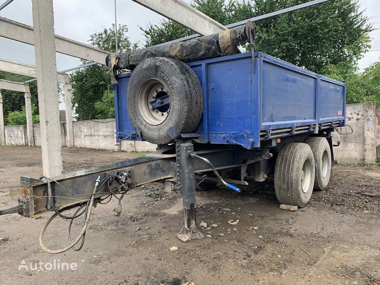 Langendorf TK 18-13 dump trailer