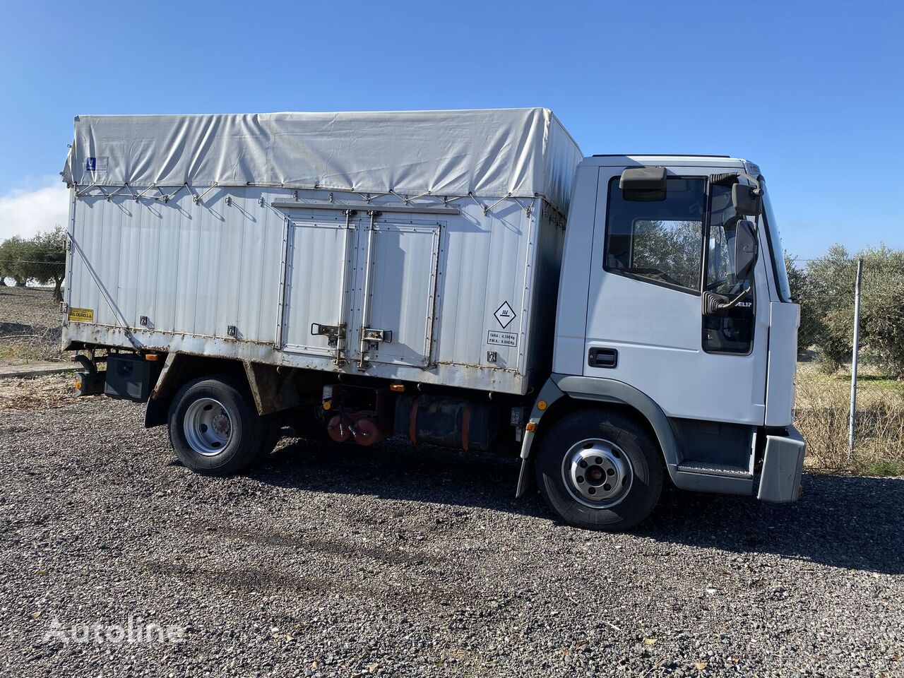 IVECO 8.170. CAJA ABIERTA dump truck