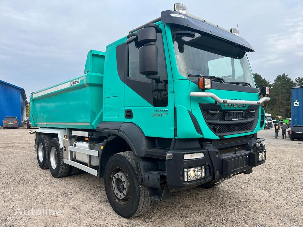 IVECO TRAKKER 500 6x4 / RETARDER / only168 tkm dump truck for sale ...