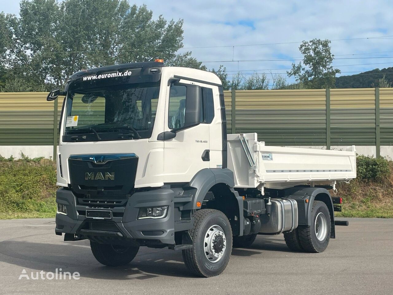 new MAN TGS 18.400 TG3 4x4 Euro6e 3-Seiten-Kippe Euromix dump truck