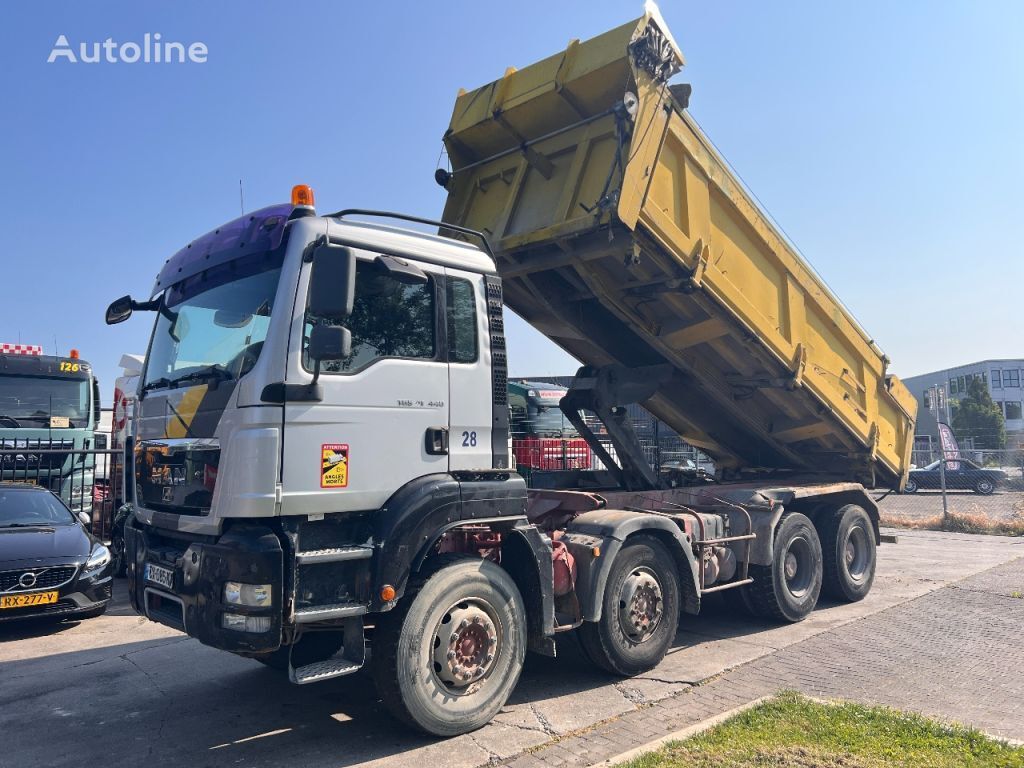 MAN TGS 41.440 8X4 EURO 4 MANUAL GEARBOX + INTARDER dump truck for sale ...