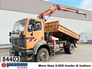 Mercedes-Benz SK II 1824 AK 4x4 mit Kran Atlas AK 80.1 dump truck