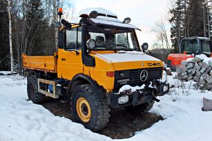 Mercedes-Benz UNIMOG U1450 *4x4 *MANUAL *FULL STEEL *DUMPER *VIDEO dump truck