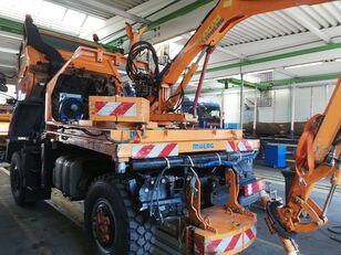 damaged Mercedes-Benz  Unimog U 500 dump truck