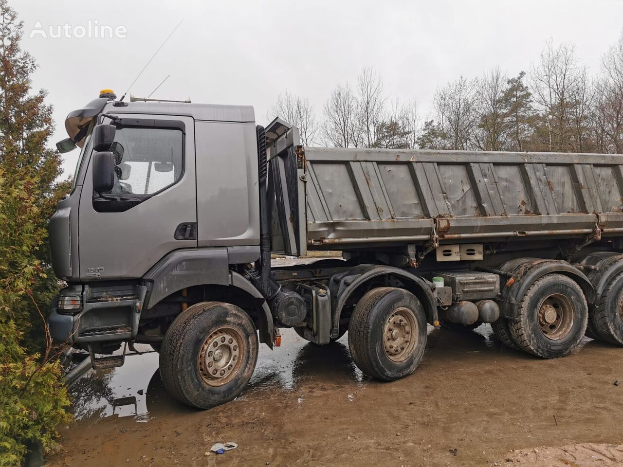 Renault Kerax Dump Truck For Sale Poland Gda Sk Qt