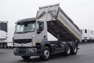 Renault Kerax 460 3 way Meiller tipper 6x4 dump truck