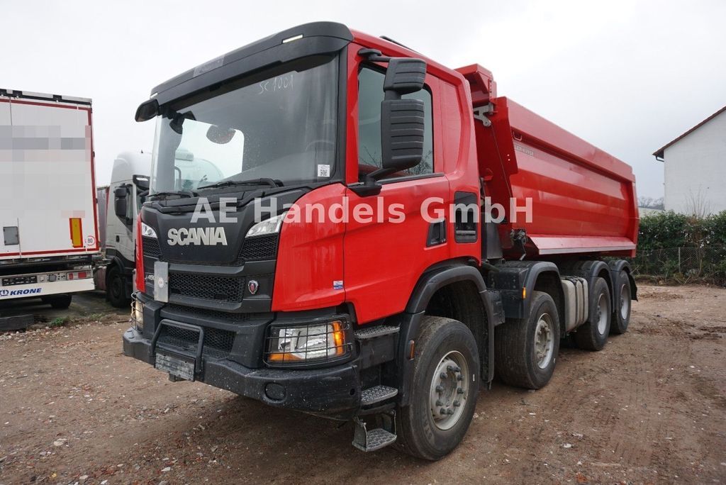 Scania P450 Meiller tipper 8x4 dump truck