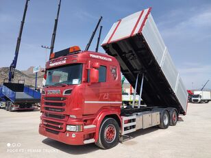 Scania R 580 6X2 BASCULANTE RETARDER EURO 6 dump truck