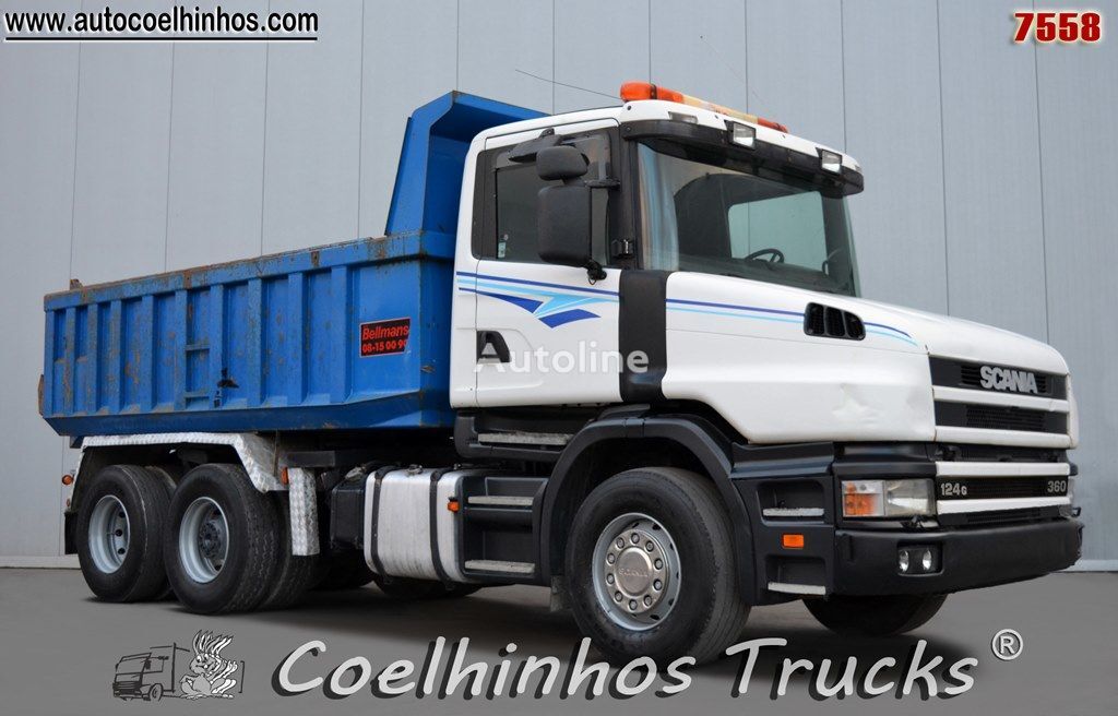 Scania T 124G 360 - Torpedo dump truck