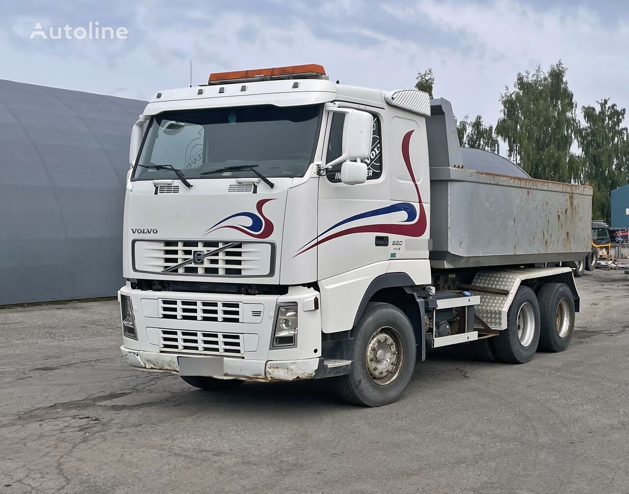 Volvo FH520 *6x4 *FULL STEEL *RETARDER *VIDEO dump truck