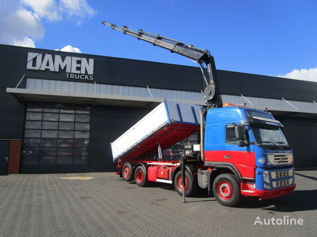 Volvo FM 500 FM 500 8x2 HIAB 244 EP-5 + Kipper dump truck