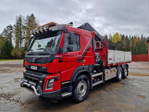 Used Volvo FMX 500 8X4 Kipper mit HIAB 192, Truck Tipper for sale