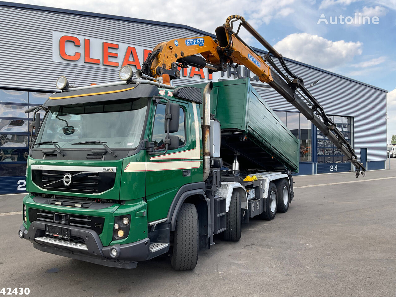 Volvo FMX 500 8X4 BASCULANTE // VOLQUETE // DUMPER 32T E, 2012