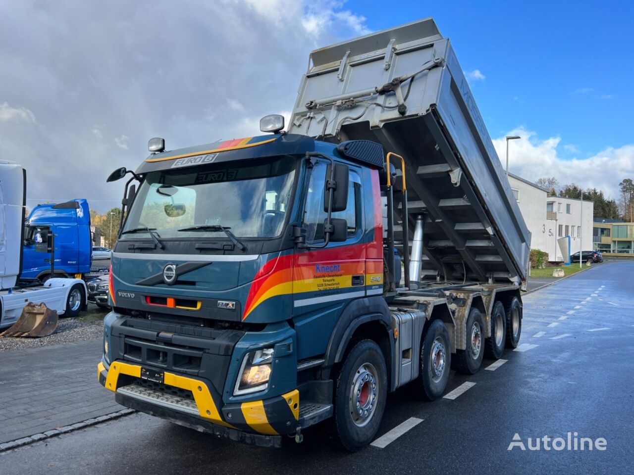 Volvo FMX-540 10x4 Moser dump truck for sale Switzerland Othmarsingen ...