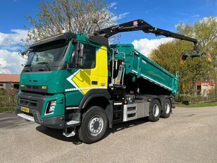 VOLVO FMX 500 6×2 Euro 6 Kipper /Kraan dump truck – Machitruck