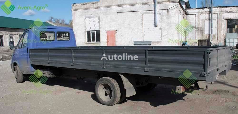 new GAZ Izgotovlenie bortovogo kuzova dlya Gazel 5,5m flatbed truck body