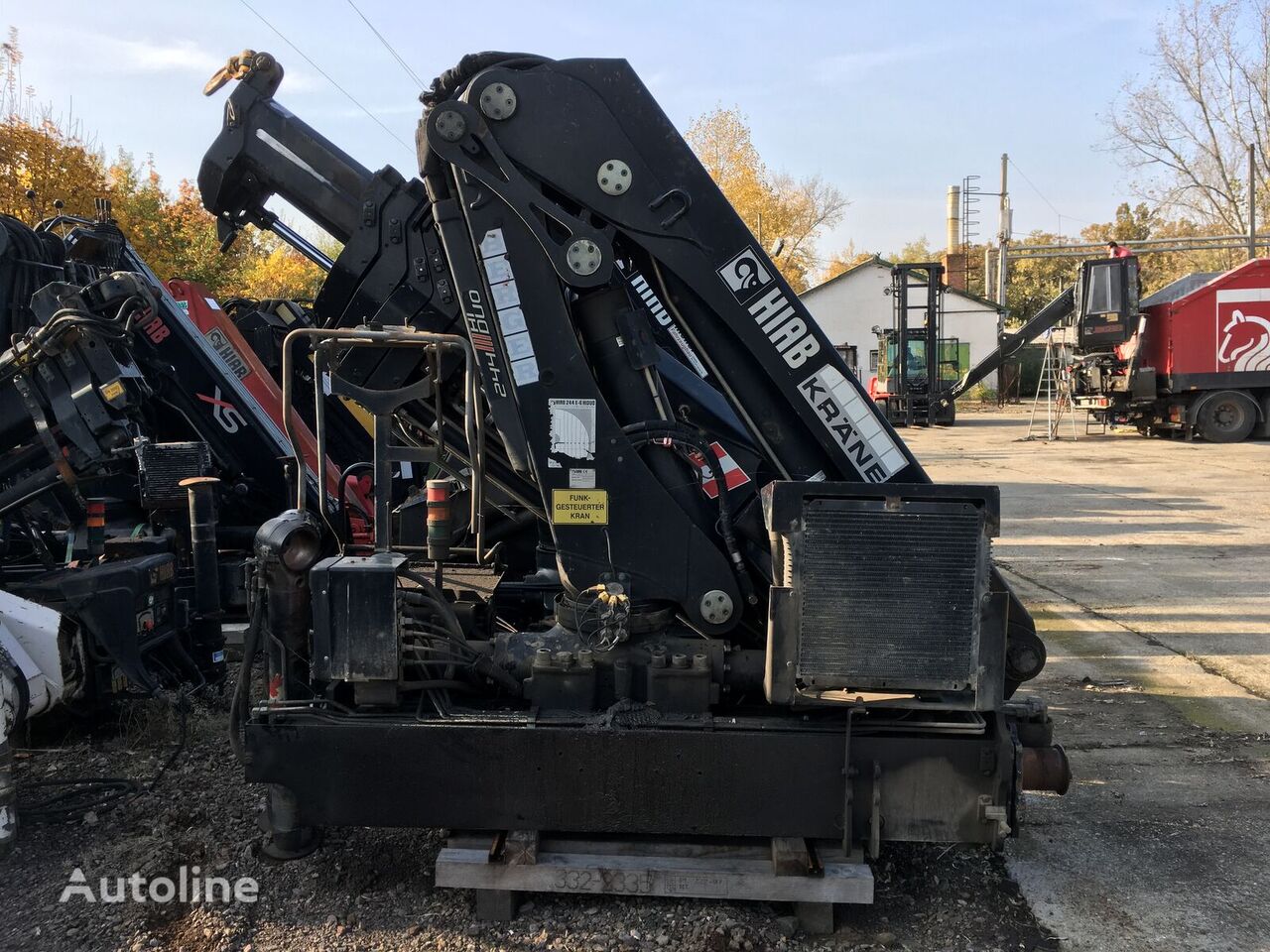 HIAB XS 244 E-6 HIDUO loader crane