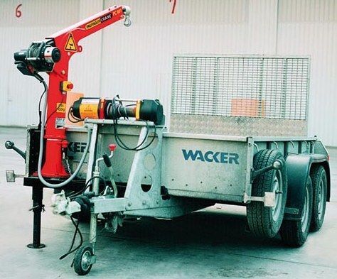 new Palfinger PC 900 loader crane