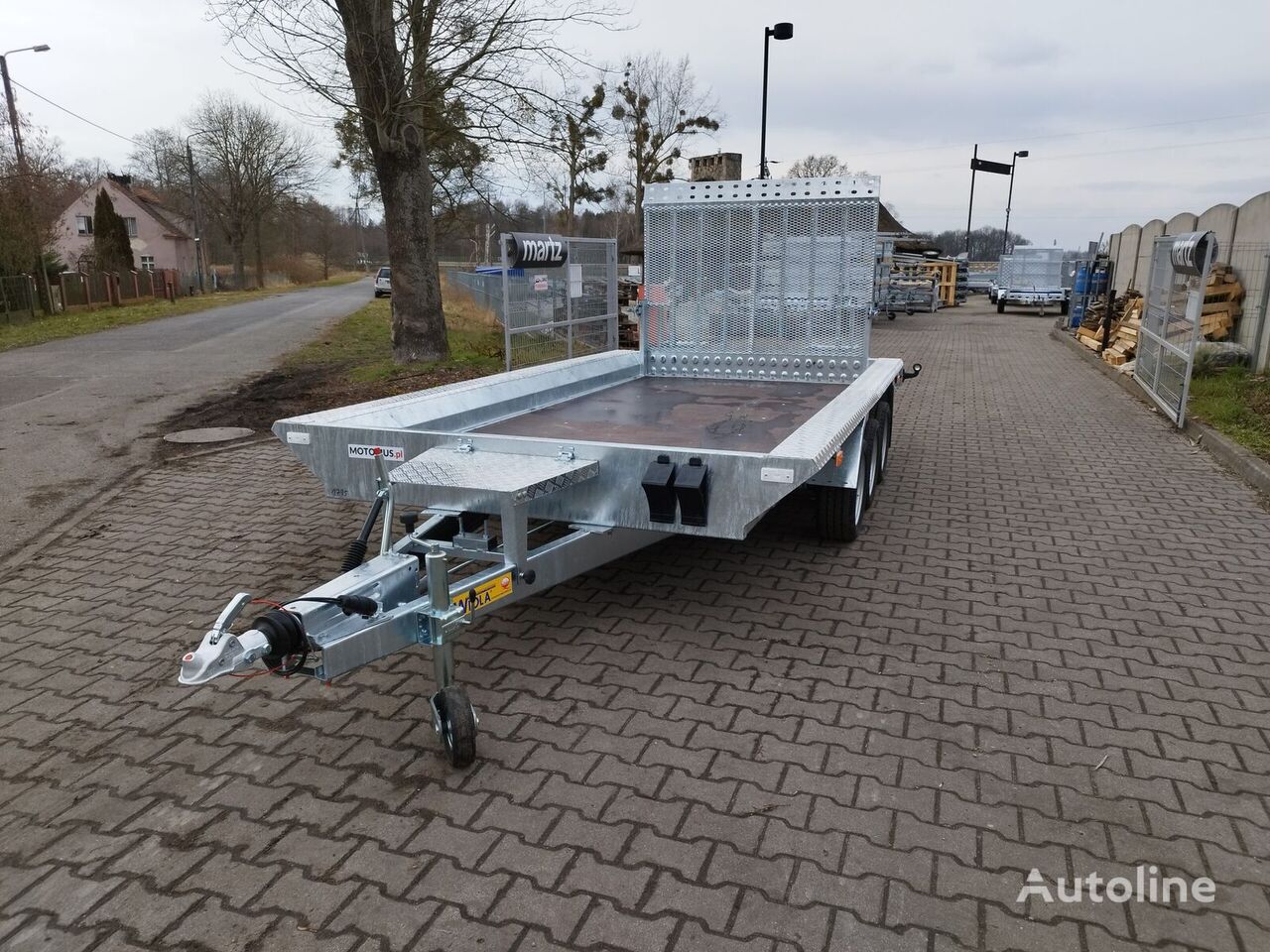 new Wiola B3540 MAX TRAP equipment trailer