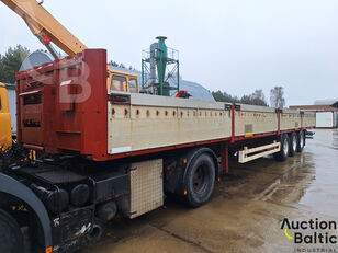 Krone SDP 27 flatbed semi-trailer