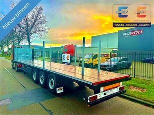 new System Trailers Trailer Plateau 3-as star / platte trailer Rongpalen / ronggaten flatbed semi-trailer