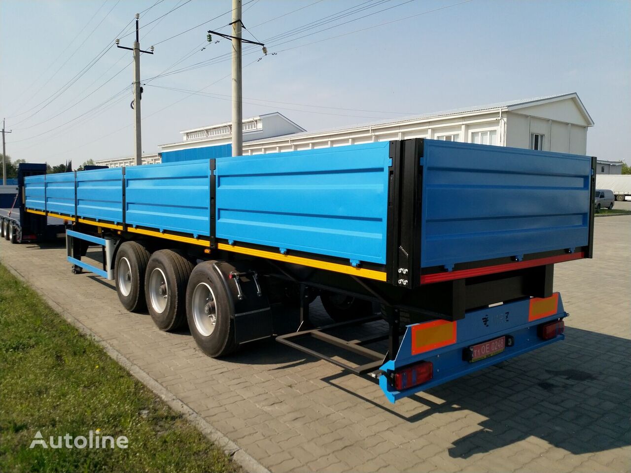 new VARZ NPM 2514 V NAYaVNOSTI flatbed semi-trailer