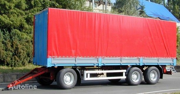 new KamAZ SZAP-83053 flatbed trailer