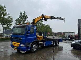 DAF CF 75.310 6X2 EURO 5 + FASSI F260BXP.25 + REMOTE + APK 01-2025 flatbed truck