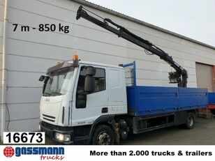 IVECO Euro Cargo ML 80 E 18, Hiab Kran 060-2 flatbed truck