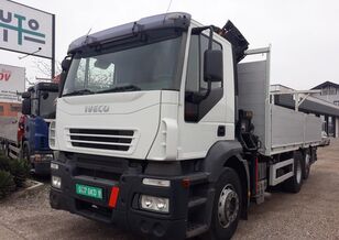 IVECO Magerus HIAB КРАН-10,40 flatbed truck