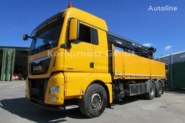 MAN TGX 26.480 BL Nr:182 flatbed truck