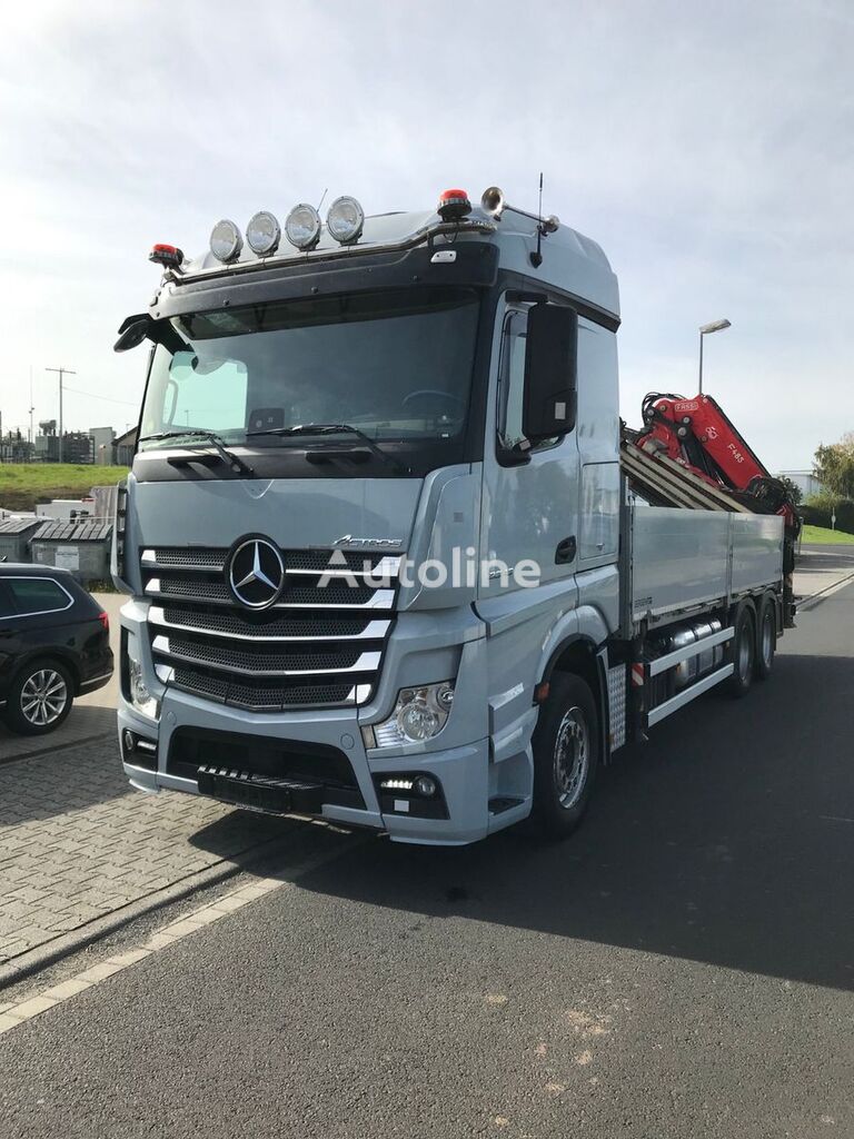 Mercedes-Benz Actros 2648 flatbed truck for sale Germany Gelnhausen, NA36466