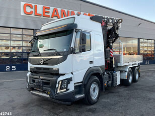 Volvo FMX 500 8X4 Darus billencs Fassi F175A.2.25 dump truck for