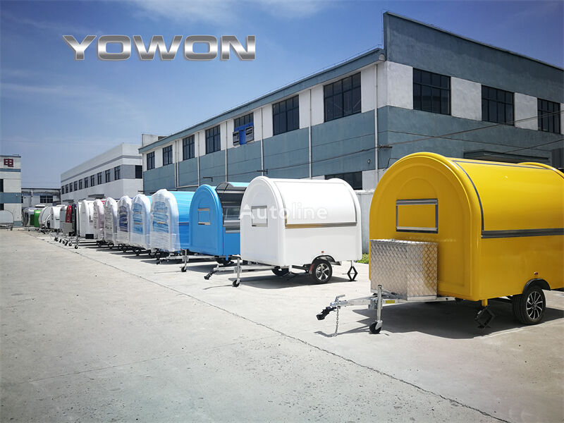 new Yowon Customized mobile food truck trailer from China  food trailer