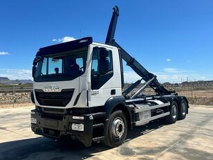 IVECO STRALIS AD260S460 6X2 hook lift truck