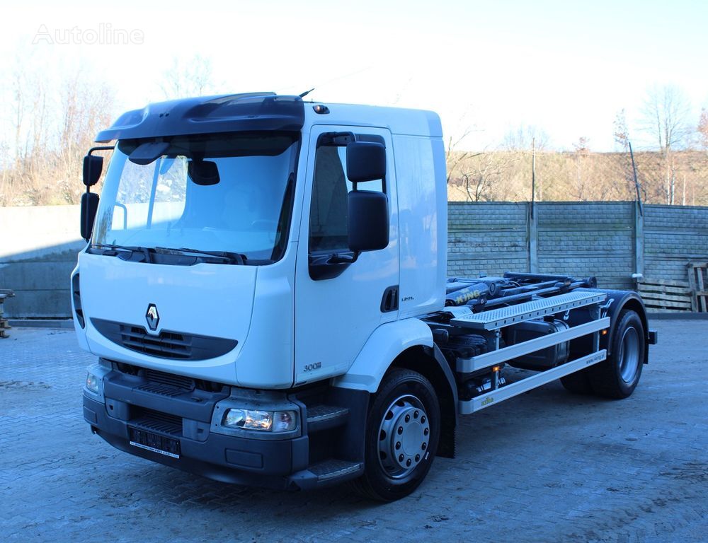 Renault Midlum 300 hook lift truck