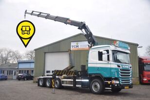 Scania G440 SCANIA G440 8X2 +HMF 30 TON + HAAK 26 TON.NL-TRUCK hook lift truck