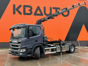 Scania P 370 4x2 HIAB 092E-4 / HIAB XR 10 ton / L=4200 mm hook lift truck