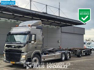 VOLVO FMX 460 EURO 6 GLOBETROTTER 6 X 4 TIPPER/PLANT TRAILER DRAWBAR OUTFIT  - 2015 - AP15 APP - Walker Movements