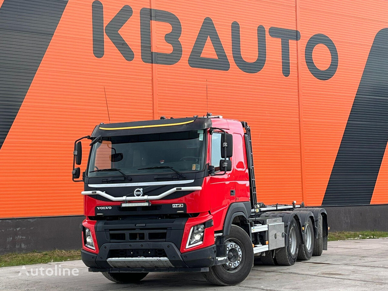 Volvo FMX 500 8x4 4 JOAB L 24 Ton L 5750 Mm Hook Lift Truck For Sale