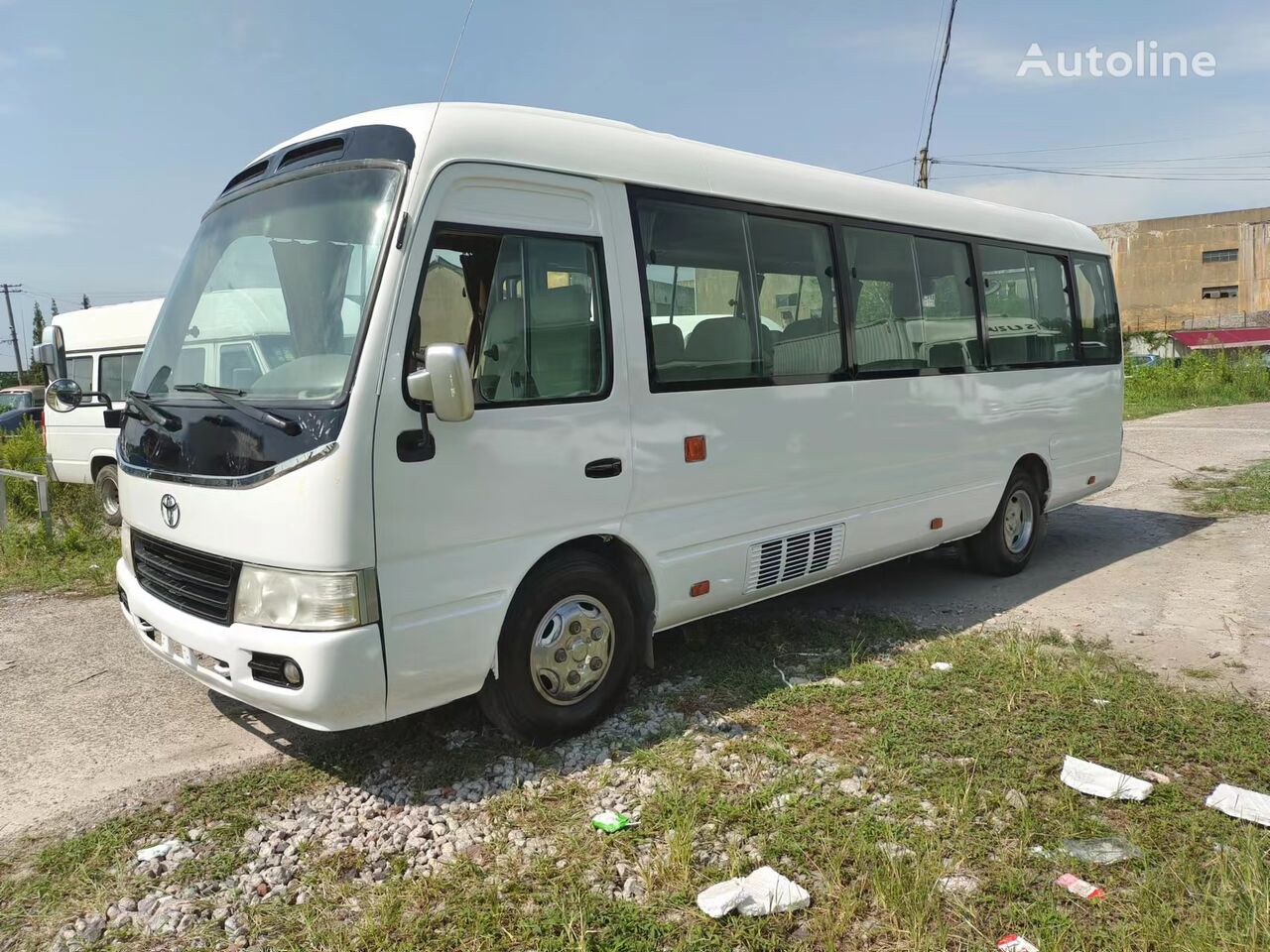 Toyota Coaster Japan made interurban bus for sale China Shanghai