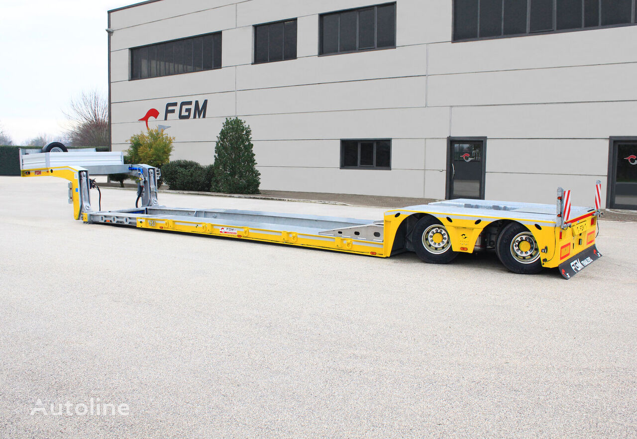 new FGM 35 AF low bed semi-trailer