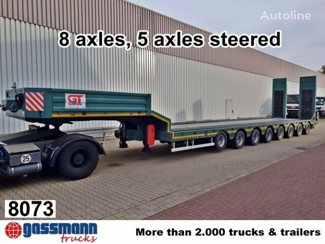 new Gürleşenyıl Andere GURLESENYIL GLY8, bis 23,8m, 8 Achsen low bed semi-trailer