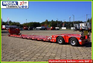 new Mega TIEFBETT 18,60 m, 2 x Hysdraulic Axles & Neck - READY ON STOCK ! low bed semi-trailer