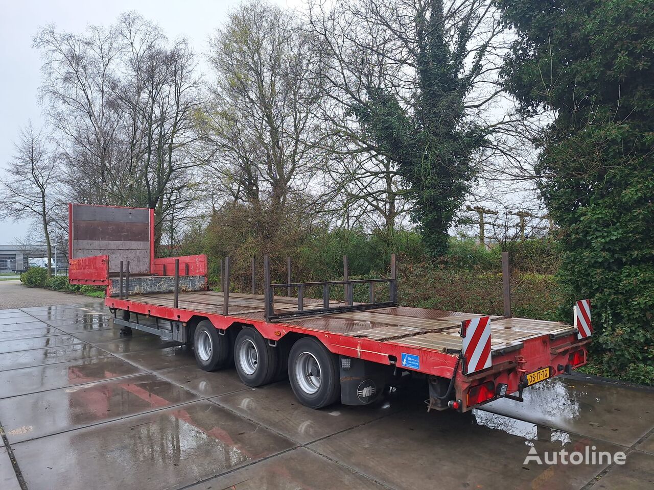 Meusburger Mps-3 Low Bed Semi-trailer For Sale Netherlands Apeldoorn 