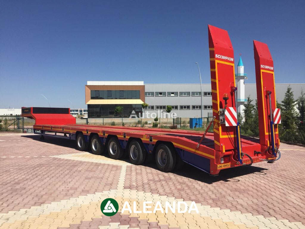 new Scorpion Trailer 6 AXLE ( 3-4-5-6... osni ) Tral low bed semi-trailer