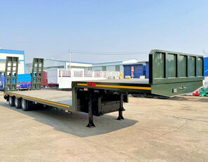 new Titan Trailers Tri axle low loader trailer for sale - Z low bed semi-trailer