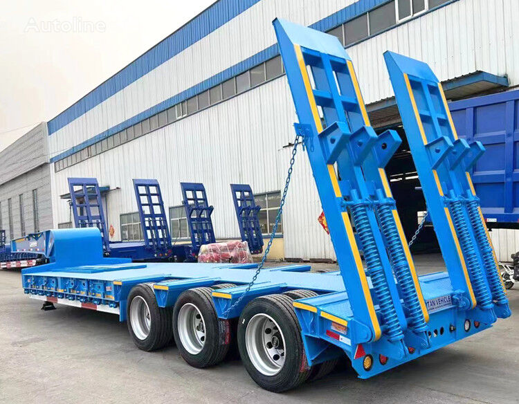 new What is Low Bed Trailer? 3 Axle Low Bed Trailer Price - Z low bed semi-trailer